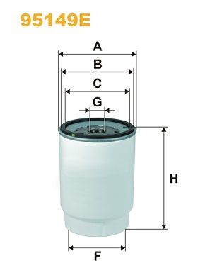 WIX FILTERS Kütusefilter 95149E